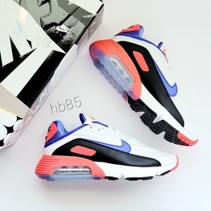 Nike Air Max 2090 EOI Summit White Racer Blue-Black Youth 6.5